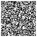 QR code with H Anderson Cooling contacts
