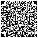 QR code with P J Builders contacts