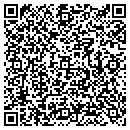 QR code with R Burnham Builder contacts
