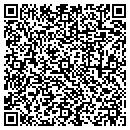 QR code with B & C Builders contacts
