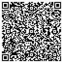 QR code with 3 D Controls contacts