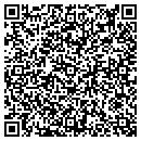QR code with P & H Builders contacts
