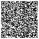 QR code with Hands on contacts