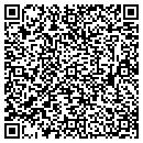 QR code with 3 D Designs contacts