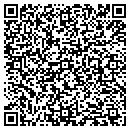 QR code with P B Marble contacts