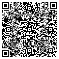 QR code with H M Lanscaping contacts