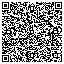 QR code with J & B Fence contacts