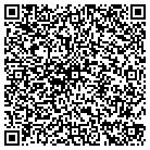 QR code with H H H Custom Fence Decks contacts