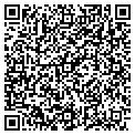 QR code with D & B Wireless contacts