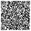 QR code with C R & R contacts