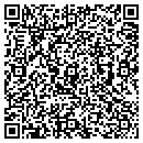 QR code with R F Computer contacts