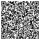 QR code with B & R Fence contacts