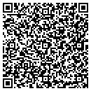 QR code with E Burch Fencing contacts