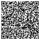 QR code with R B Fence contacts