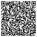 QR code with K & M Fence Company contacts