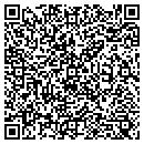 QR code with K W H O contacts