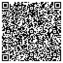 QR code with B & W Fence contacts