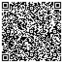 QR code with M E Graphic contacts