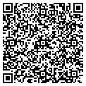 QR code with K & B Wireless contacts