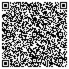QR code with H & H Lawn Service Llp contacts