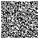 QR code with V & H Constructors contacts