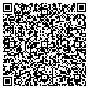 QR code with M V Center contacts