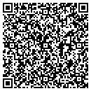 QR code with P & K Rv Sales Inc contacts