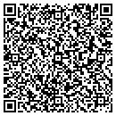 QR code with P L R Global Ventures contacts
