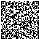 QR code with H & R Auto contacts