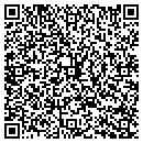 QR code with D & J Video contacts