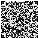 QR code with B Walton Construction contacts