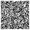 QR code with K J Video contacts