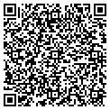 QR code with V C S contacts