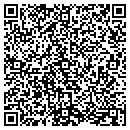 QR code with R Videos & More contacts