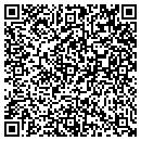 QR code with E J's Cleaning contacts