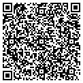 QR code with Vic's Video contacts