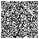 QR code with H And R Lawn Service contacts