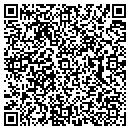 QR code with B & T Towing contacts