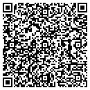 QR code with G Lawnmowing contacts