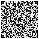 QR code with T & D Video contacts