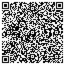 QR code with 3 Day Blinds contacts