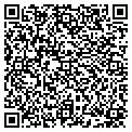 QR code with V & V contacts