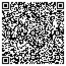 QR code with B&E Storage contacts