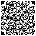QR code with B & G Cleaning Service contacts