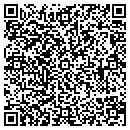 QR code with B & J Pools contacts
