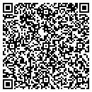 QR code with L H Gardening Service contacts