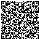 QR code with V & J Rootering Service contacts