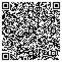 QR code with B & M Merchant contacts