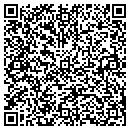 QR code with P B Masonry contacts