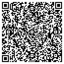 QR code with E & C Pools contacts